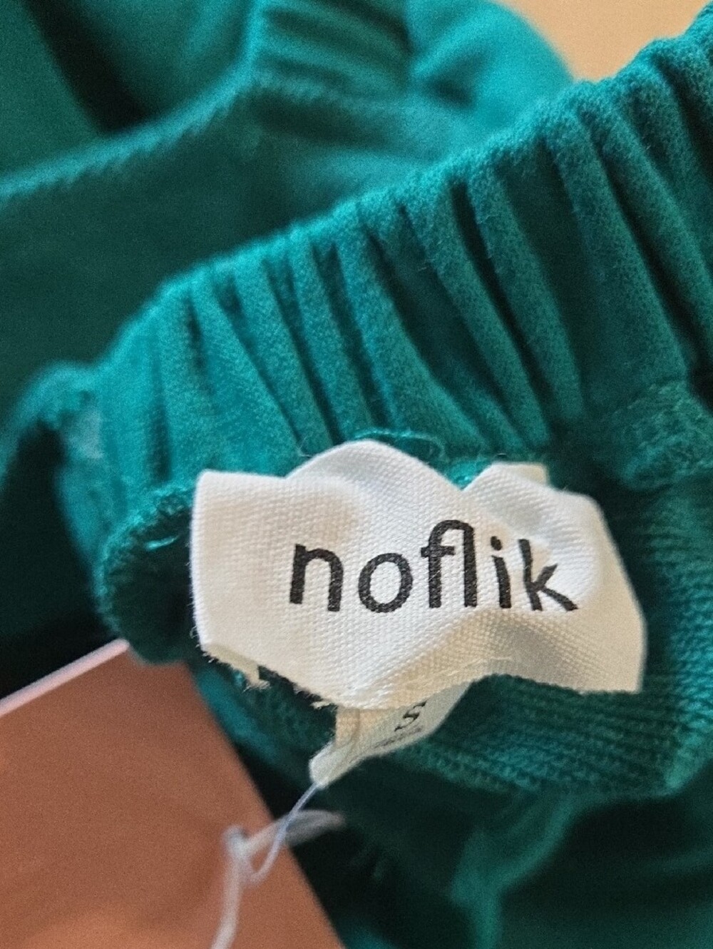 JS14 NWT Noflik Adjustable Knot Strap Overall Wide Leg Relaxed Fit Flowy Pockets - Picture 10 of 12
